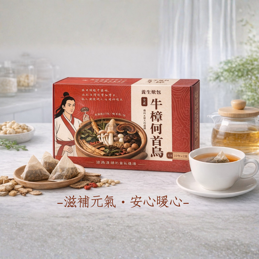 牛樟何首烏養生燉包｜真正為長期調理而生｜10入X2盒